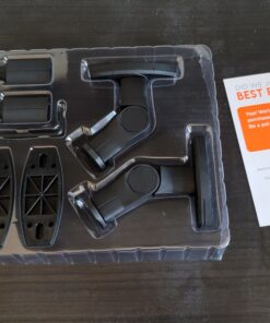 ECHOGEAR Speaker Wall & Ceiling Mount Pair - Universal Design Works with Vizio, Sony, & More - Tilt & Swivel Without Tools for Surround Sound - Easy to Install Indoors & Outdoors 59 C1 4ST3XrXS