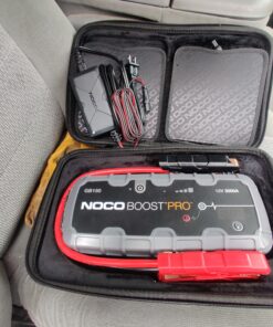 NOCO Boost Pro GB150 3000A UltraSafe Car Battery Jump Starter, 12V Battery Pack, Battery Booster, Jump Box, Portable Charger and Jumper Cables for 9.0L Gasoline and 7.0L Diesel Engines 45 C1 NBoSTHLS