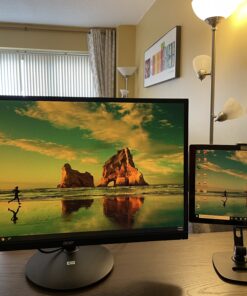 Acer CB272 bmiprx 27" Full HD (1920 x 1080) IPS Zero Frame Professional Home Office Monitor with AMD Radeon Free Sync, Height Adjustable Stand with Tilt & Pivot | Display, HDMI & VGA ports, Speakers Base 27-inch 39 C10cmSrMCKS 2