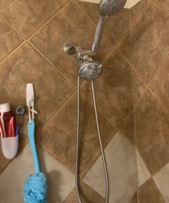 Command Bath Razor Holder, Clear Frosted, 1-Holder, 1- Water-Resistant Strip, Organize Damage-Free 55 C112lQ0ILCS