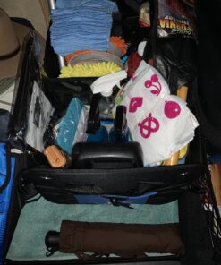 Trunk Crate Pro Collapsible Portable Multi Compartments Heavy Duty Non-Slip Cargo Trunk Organizer Storage, Blue Large 38 C11grqJM1S 1