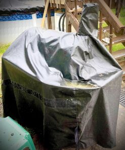 Royal Gourmet CC1830S 30" BBQ Charcoal Grill and Offset Smoker | 811 Square Inch cooking surface, Outdoor for Camping | Black Grill & Smoker 65 C11hoyPTt0S 1