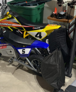 Razor MX350 Dirt Rocket Electric Motocross Bike, Blue, 10-12 inches Mx350 - Blue 32 C12gC72asMS