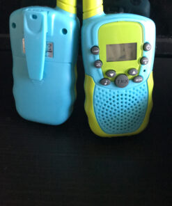 Selieve Toys for 3-12 Year Old Boys Girls, Walkie Talkies for Kids 22 Channels 2 Way Radio Toy with Backlit LCD Flashlight, 3 Miles Range for Outside, Camping, Hiking Blue 47 C13Z LbN8S
