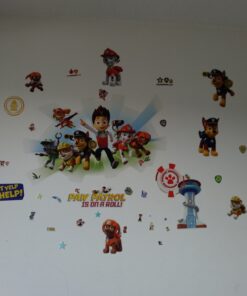 RoomMates RMK2641GM Paw Patrol Wall Graphics Peel and Stick Giant Wall Decals Graphics Giant 29 C13pUVBf2OS