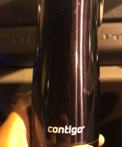 Contigo West Loop Stainless Steel Vacuum-Insulated Travel Mug with Spill-Proof Lid, Keeps Drinks Hot up to 5 Hours and Cold up to 12 Hours, 16oz Black 55 C13zugOr2LS