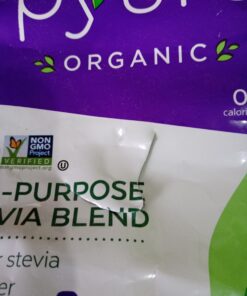 Pyure Organic Stevia Blend, Granulated All-Purpose - White Sugar Substitute, Zero Carb, Zero Sugar, Zero Calorie, Plant-Based Stevia Sweetener for Keto Friendly Food, 1 lb (16 oz) 1 Pound (Pack of 1) 28 C14udosAwyS