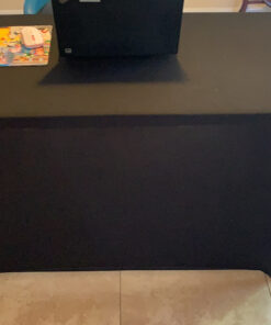 Iceberg iGear Stretch Fabric Table Cover, Fits 4' Table, Polyester/Spandex, Black, 24" W x 48" L 4' 27 C15x6xuzoVS