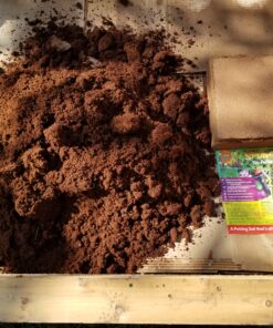SpongEase Coconut Coir Compressed Block expands up to 18.7 Gallons (2.5 Cu Ft) - Ideal Growing Medium for Potting Mix - Healthy Roots, Healthy Plants and Bountiful Harvest (1 Pack) - Healthy Roots, Healthy Plants & Bountiful Harvest 29 C16AM25xMBS