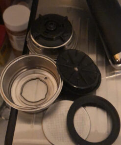 Mr. Coffee Espresso and Cappuccino Machine, Programmable Coffee Maker with Automatic Milk Frother and 19-Bar Pump, Stainless Steel 45 C16ag6CscRS