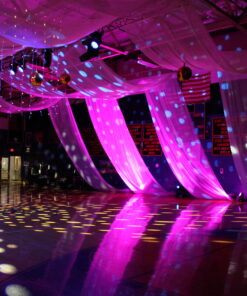 120" Wide (10ft Wide) x 120 Yards Roll - White Sheer Voile Chiffon Fabric - Sedona DESIGNZ Brand Perfect for Draping Panels and Masking for Weddings & Events (White) 19 C1762JJQheS 1