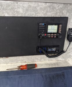 Pyle Bluetooth Marine Receiver Stereo - 12v Single DIN Style Boat In dash Radio Receiver System with Digital LCD, RCA, MP3, USB, SD, AM FM Radio - Remote Control, Wiring Harness - PLRMR27BTB (Black) 21 C179iBIGViS