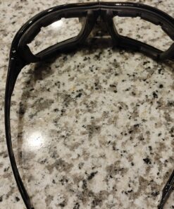 Radians XT1-11 Extremis Full Black Frame Safety Glasses with Clear Anti-Fog Lens 25 C17mx4m0jnS