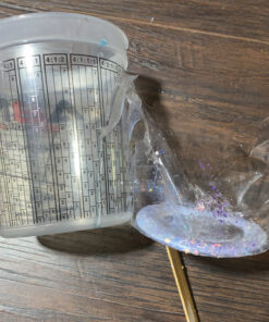 ABN Automotive Paint Mixing Cups - 12 Pack 32oz Plastic Measuring Mixing Cup for Epoxy Resin, Activators, and Thinners 23 C18O4IPdo8S