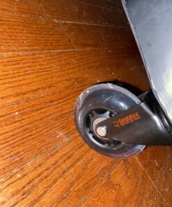 Office Chair Wheels Replacement Set of 5 - Desk Chair Casters for Hardwood & Carpet - Heavy Duty & Safe for All Floors w/o Chair Mats - Fits 98% of Computer Gaming & Office Chairs - 3 Inch 1.Regular Stem - NOT for IKEA chairs 50 C18nTVCpyFS 2