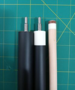 RAGE Heavy Hitter Jump Break Cue, 3 Piece Pool Stick, 25oz Black 24 C1906Vi429S