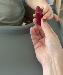 Honeysticks 100% Pure Beeswax Crayons (12 Pack) - Non-Toxic Crayons, Safe for Babies and Toddlers, For 1 Year Plus, Handmade in New Zealand with Natural Beeswax and Food-Grade Colors, Eco-Friendly. 48 C19HyRYacMS