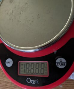 Ozeri Pronto Digital Multifunction Kitchen and Food Scale, Black on Red 38 C19fY5TCtOS