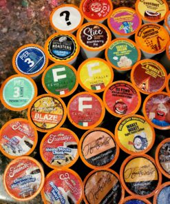 Two Rivers Coffee Mega Coffee Lovers Pods, Compatible with K Cup Brewers Including 2.0 Pods, Mega Coffee, 40 Count,TRC MS40 Mega Coffee Variety 40 Count (Pack of 1) 42 C19nJXchGmS