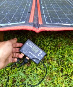 DOKIO 160W 18V Portable Solar Panel Kit (ONLY 9lb) Folding Solar Charger with 2 USB Outputs for 12v Batteries/Power Station AGM LiFePo4 RV Camping Trailer Car Marine…… 47 C19u0SOQ00S