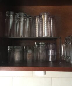 Deco Brothers Expandable Cabinet Shelf Organizer for Kitchen Cabinet and Counter, Bronze 34 C19vCeMYtcS