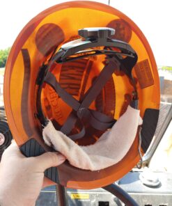 MSA 10126693 Fas-Trac III Replacement Suspension - 4-Point Attachment, Size: Large, Skullgard Helmet Accessory, Cap-Style Hard Hat Suspension, Adjustable Component, Replaceable & Durable Gear, BLACK 27 C1A91nrqS9S