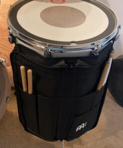 Meinl Percussion Drum Stick Bag with Extra Outside Pocket and Floor Tom Hooks – for Mallets, Brushes and Accessories, Black, Standard (MSB-1) Regular 50 C1APdbfP0sS