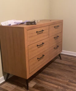 Evolur Stilnovo Mid Century Double Dresser, Sugar Cane (928-SC) , 52x18x35 Inch (Pack of 1) 23 C1BnhP7eEdS