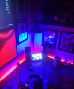 Globe Electric 56963 32" Multi-Joint Desk Lamp with Metal Clamp, Black, LED Bulb Included, On/Off Rotary Switch on Shade, Partially Adjustable Swing Arm, Home Essentials, Reading Light, Office Décor 31.5 inches 37 C1COswni6rS