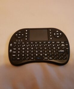 Rii i8 2.4G Mini Wireless Keyboard with Touchpad&QWERTY Keyboard, Portable Wireless Keyboard with USB Receiver Remote Control for laptop/PC/Tablets/ Windows/Mac/TV/Xbox/PS3/Raspberry Pi .Black 34 C1CpZ773qS