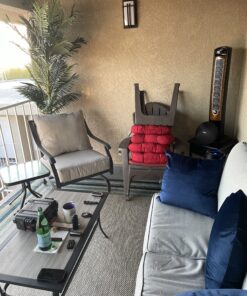 Nearly Natural 5289 6.5ft. Golden Cane Palm Silk Tree,Green 52 C1CxA9EChgS