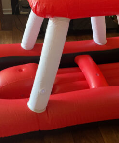 Alternative view of Swimline Fireboat Squirter Inflatable Pool Toy Red/White, 60 X 33 X 32" Fireboat Pool Squirter (Red)