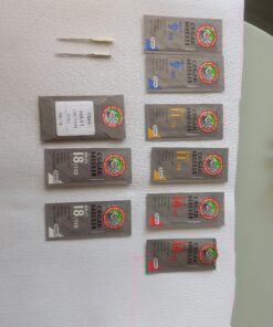 50 Pieces HOME SEWING MACHINE NEEDLES ASSORTMENT (ORGAN 15X1 SIZE#9,11,14, 16, 18) 10pcs per size Regular 39 C1DmuYatZiS