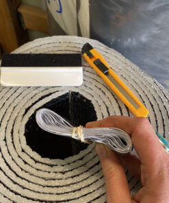 Ez-cool Vehicle Van Car Truck SUV RV Insulation Kit (100 Sq. Ft Insulation, 25' Foil Tape) Heat and Sound Automotive Insulation for Restoration Projects 20 C1EQXctjCqS