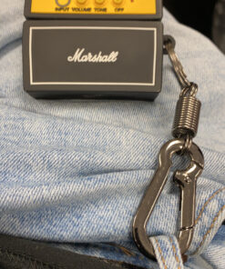 maycom Retro Style Simple Strong Carabiner Shape Keychain Key Chain Ring Keyring Keyfob Key Holder (Black) Black 33 C1EqxyenhxS