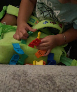 Buckle Toys - Buddy Activity Backpack - Educational Pre-K Learning Activity Toy - Zippered Pouch for Storage - Great Gift for Toddlers and Kids 41 C1FJywjW7S