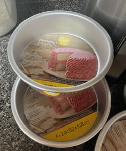 Wilton Aluminum 6-Inch Round Cake Pan Set, 4-Piece 6" 4-Pack 6" (4-Pk.) Round 33 C1FvhxEsWS