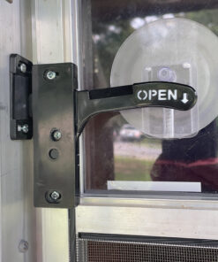 RV Designer E285, Screen Door Latch and Handle Kit, Right Hand, Entry Door Hardware 11 C1GXdi0MXfS