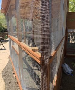 AMAGABELI GARDEN & HOME Hardware Cloth 1/2 inch 48inx100ft Galvanized After Welding 19 Gauge Square Chicken Wire Fence Mesh Roll Raised Garden Bed Plant Supports Poultry Netting Cage Snake Fence JW008 1/2inch 48inx100ft 38 C1GYKleuFBS