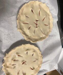 NoCry Premium Disposable Pie Pans (50 Pack) - Foil Aluminum Pie Pans 9 Inch or Disposable Pie Tins for Baking Delicious Pies or Crispy Pie Crusts 37 C1H2FgY040S