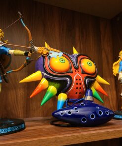 First 4 Figures The Legend of Zelda: Breath of The Wild: Link Figure, Blue Standard 43 C1H3mv2I7cS
