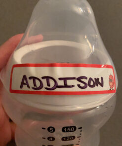 Baby Bottle Waterproof Labels - Great for Daycare 32 C1H4FMvSNbS