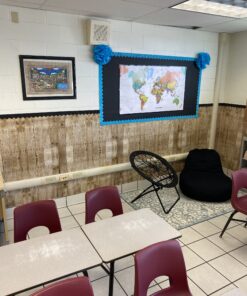 Fadeless Bulletin Board Paper, Fade-Resistant Paper for Classroom Decor, 48” x 12’, Weathered Wood, 1 Roll 48 Inches x 12 Feet 39 C1H7mv9mCuS