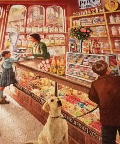 White Mountain Puzzles Old Candy Shop - 1000 Piece Jigsaw Puzzle 13 C1HcMSZKxXS