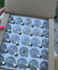 Brightown Outdoor String Lights - Globe Patio Lights 30 Ft with 30 G40 Shatterproof Bulbs, Waterproof Connectable Dimmable Commercial Hanging Lights for Backyard, Bistro, Porch, Cafe, Deck 30 FT - 30 LED Bulbs 42 C1HjdE3qAIS