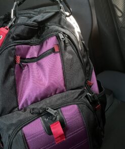 YOREPEK Travel Backpack, Extra Large 50L Laptop Backpacks for Men Women, Water Resistant College Backpack Airline Approved Business Work Bag with USB Charging Port Fits 17 Inch Computer, Purple 23 C1I3AJq9JuS