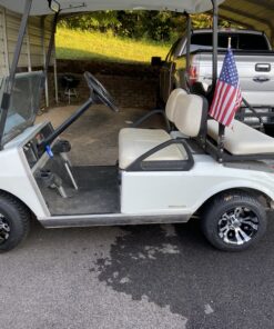 10" VAMPIRE Machined/Black GOLF CART WHEELS AND 205/50-10 Low Profile Golf Cart Tires Combo - Set of 4 35 C1ICLIw0MxS