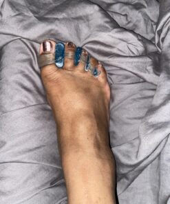 DR. JK- ToePal Gel Toe Separator, Narrow, 1 Pair, Toe Spacers, Toe Straightener, Hammer Toe Straightener, Toe Spreader, Toe Stretcher, Toe Corrector for Women and Men, Bunion Corrector 17 C1INymPqaES