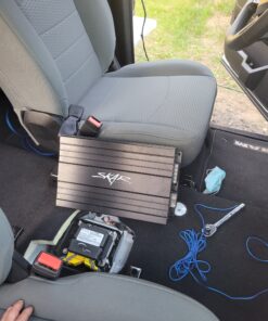 Skar Audio SKv2-1500.1D Monoblock Class D MOSFET Competition Grade Subwoofer Amplifier, 2200W Max Power 31 C1IxlqAvHOS