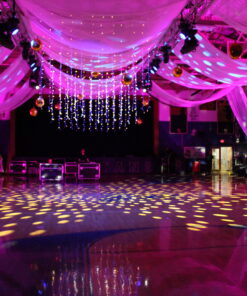 120" Wide (10ft Wide) x 120 Yards Roll - White Sheer Voile Chiffon Fabric - Sedona DESIGNZ Brand Perfect for Draping Panels and Masking for Weddings & Events (White) 20 C1JPxgfzIS 1